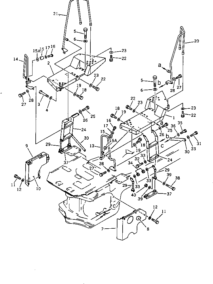 WIREROPE,STEP 424-54-14650 KOMATSU