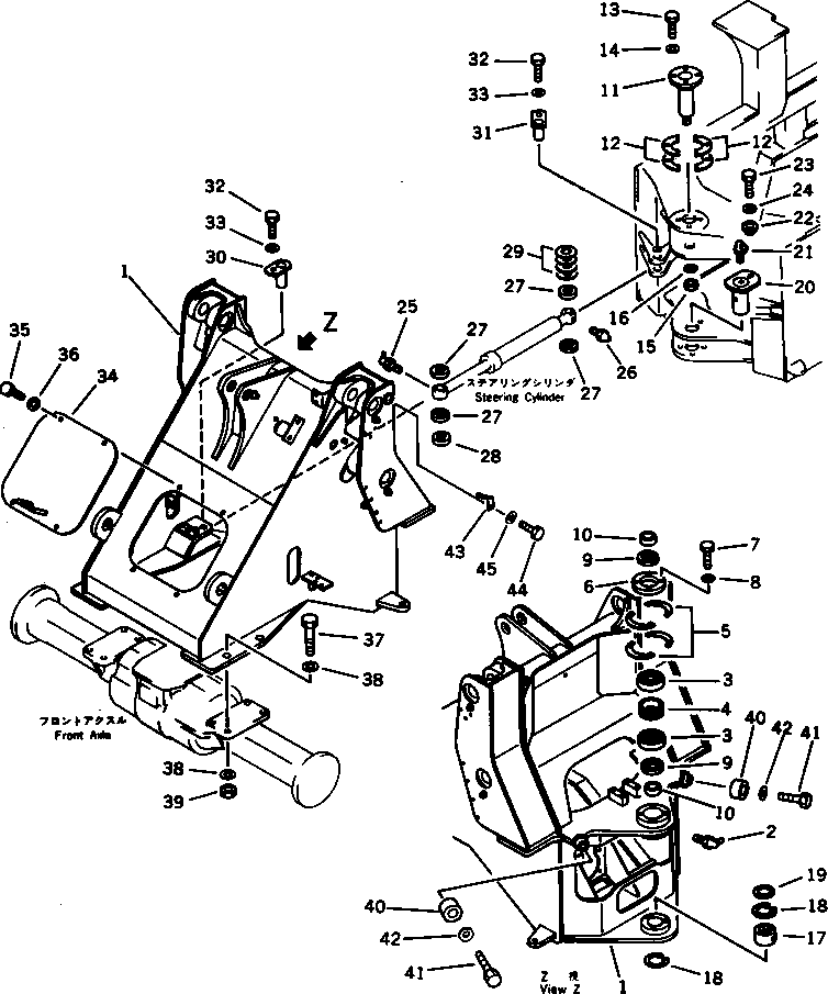 FRAME,FRONT 417-46-11620 KOMATSU