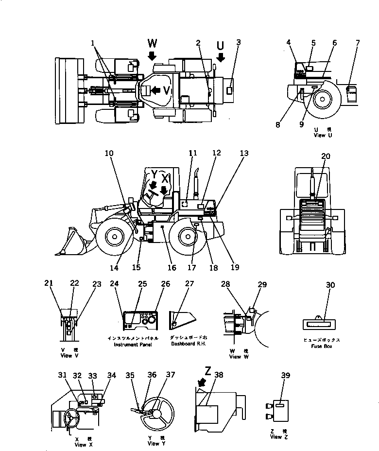Табличка смазки 416-93-11512 KOMATSU