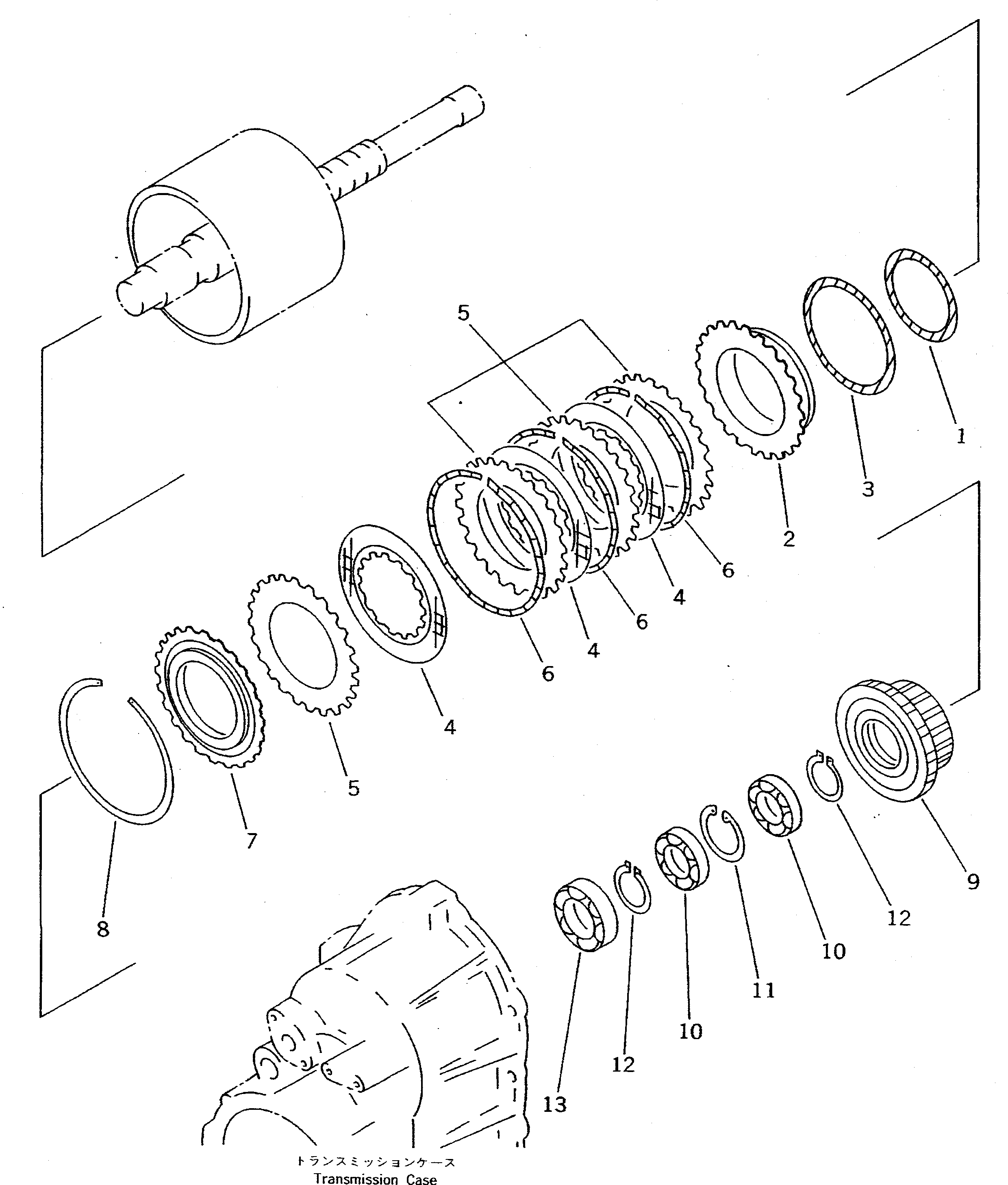 GEAR¤ 36 TEETH,REVERSE 415-15-12452 KOMATSU