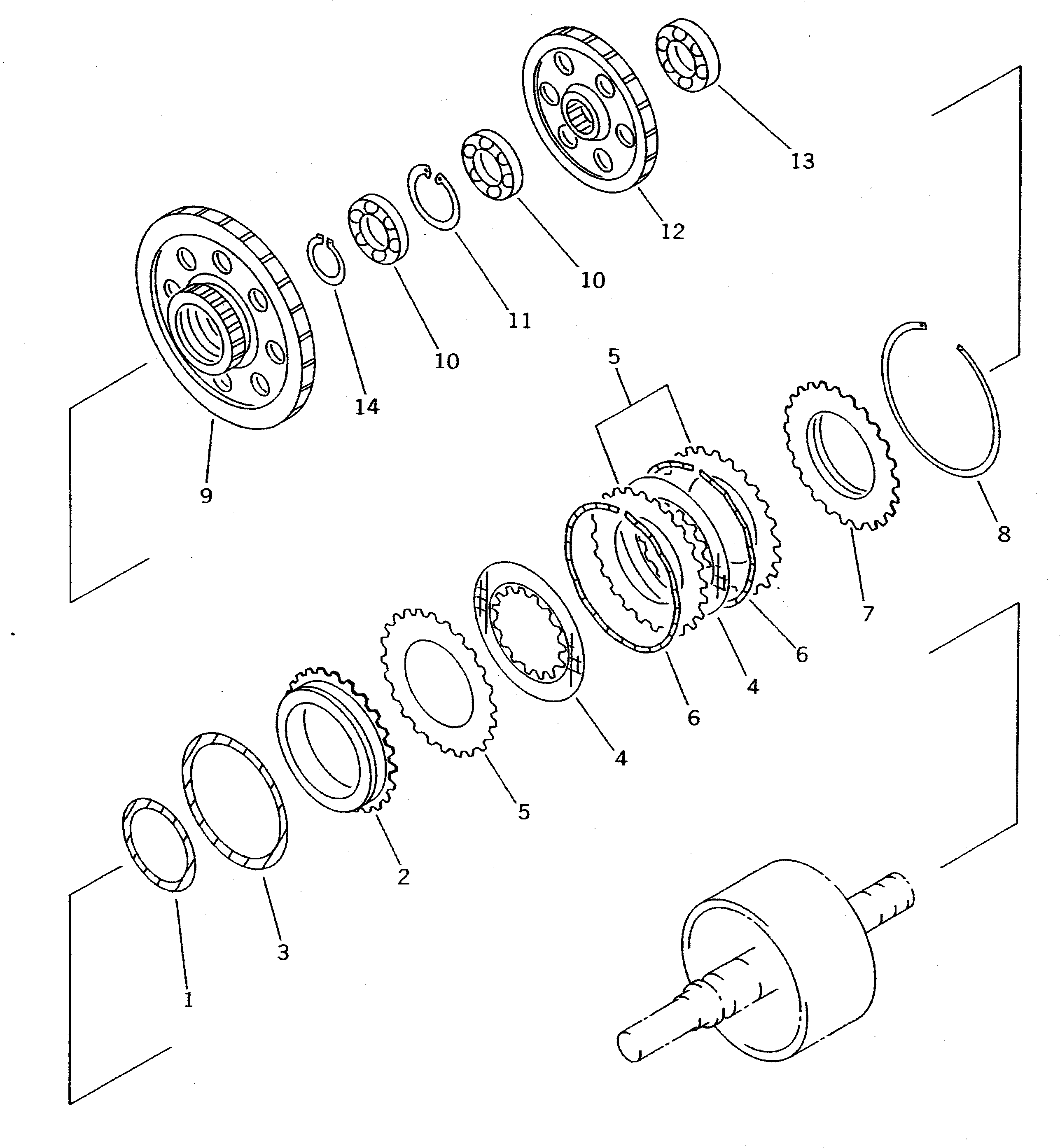 GEAR¤ 65 TEETH,3RD 415-15-12831 KOMATSU