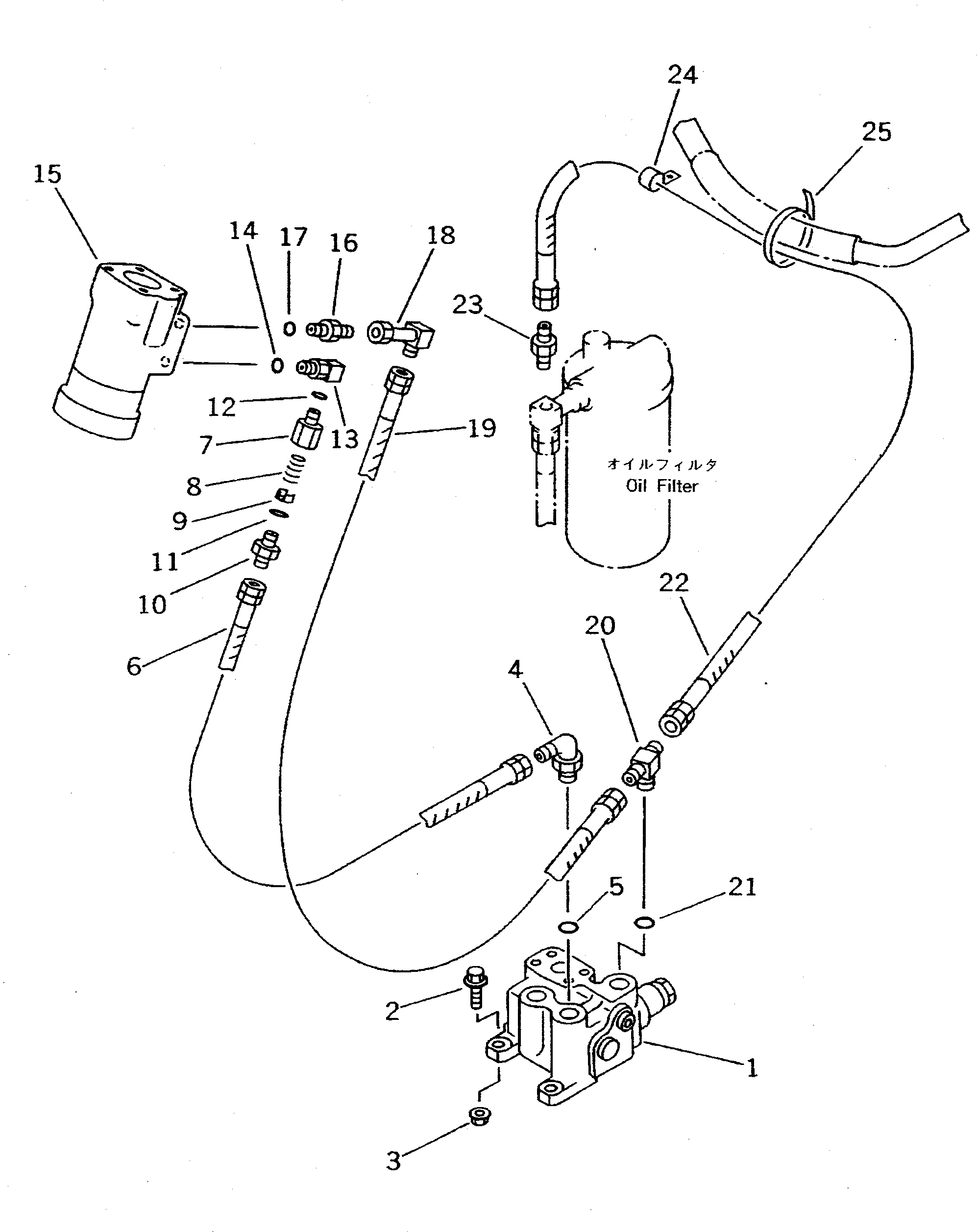 VALVE ASS'Y,STEERING (SEE FIG.4111A) (415-64-11101) KOMATSU