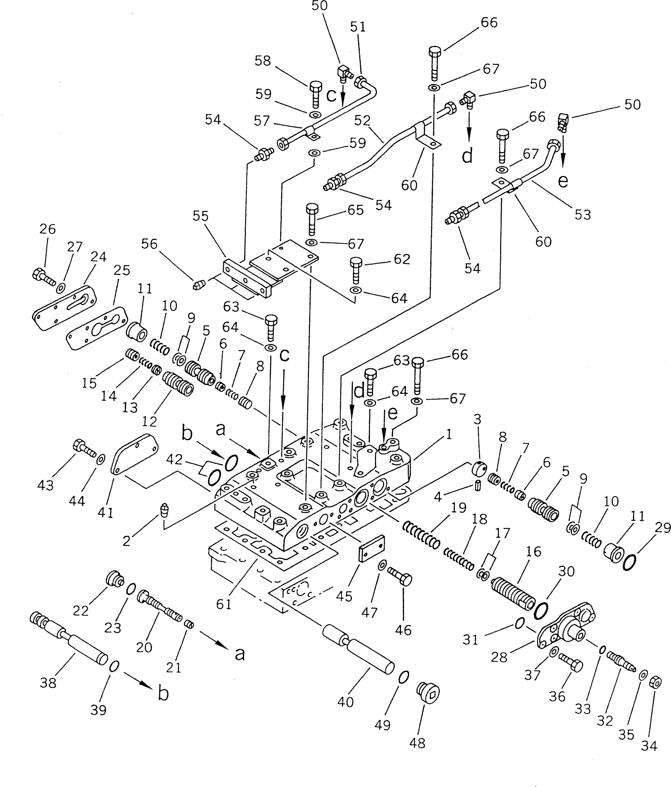 GASKET,UPPER VALVE 424-15-15981 KOMATSU