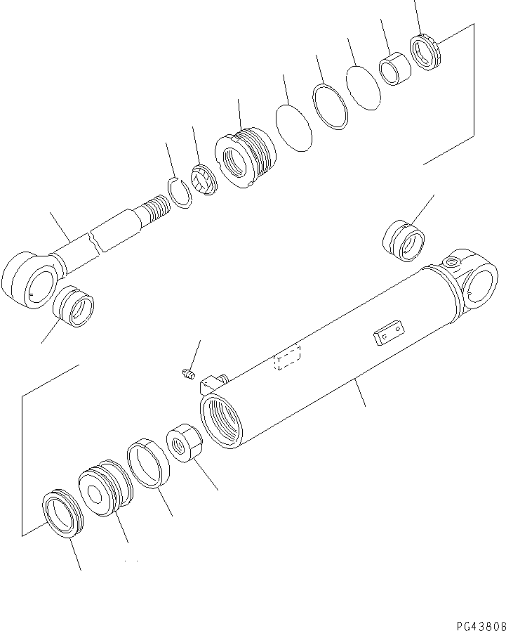 SERVICE KIT,DUMP CYLINDER 707-99-32110 KOMATSU