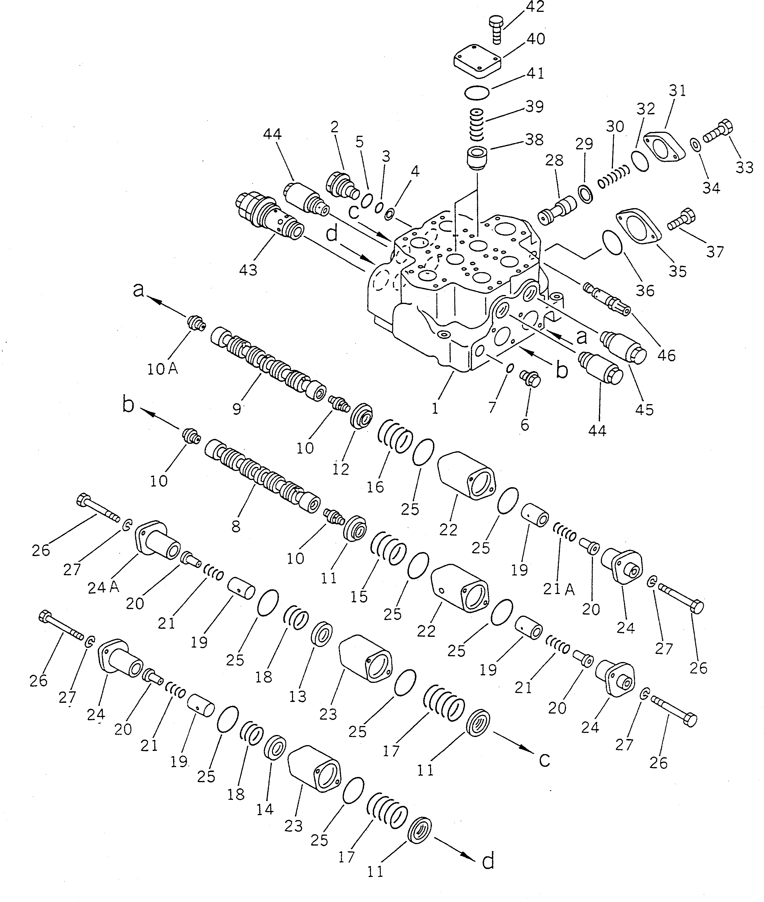 Клапан в сборе (\2\709-12-11602) KOMATSU