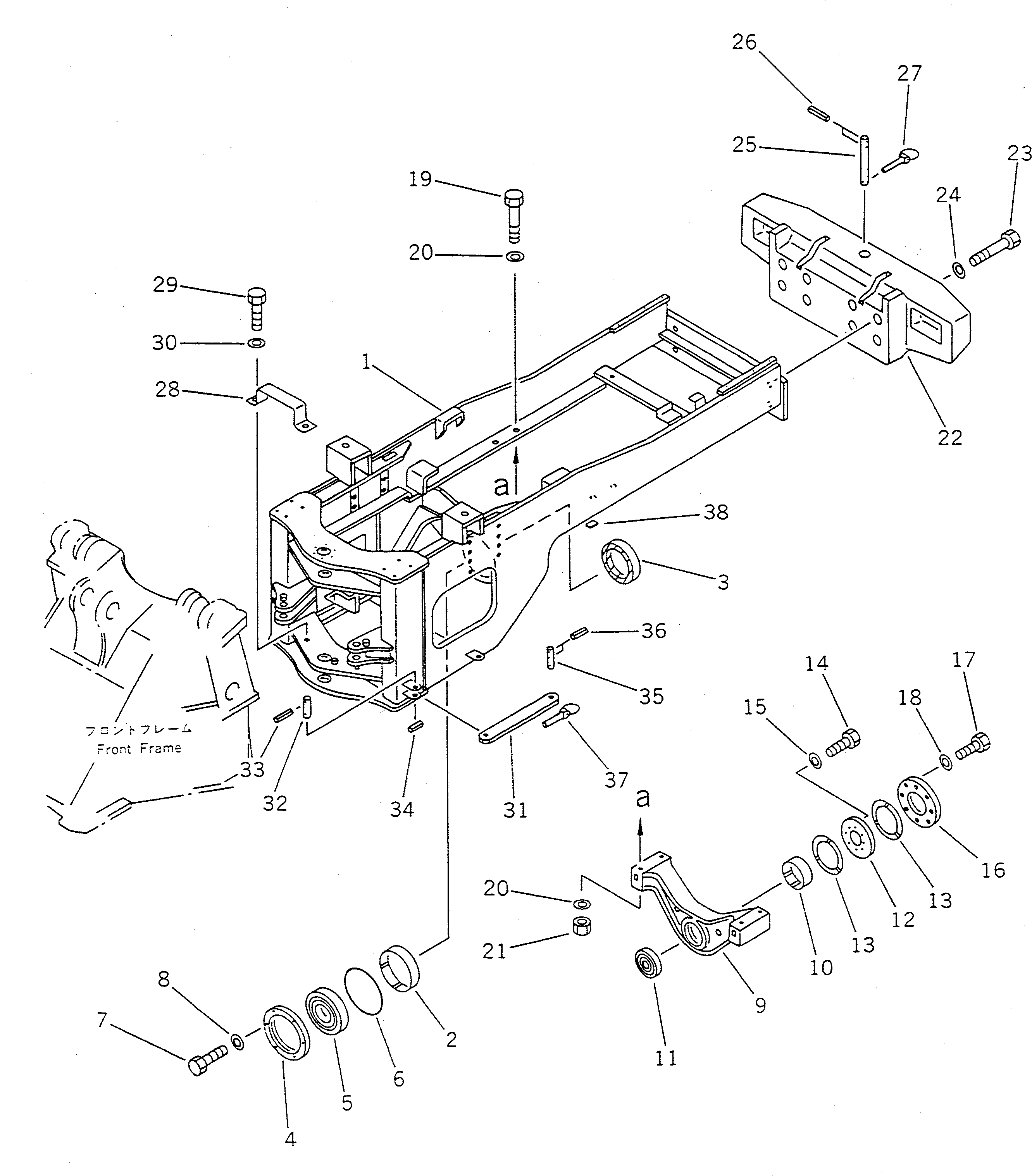 WEIGHT,COUNTER \0\421-46-13136 KOMATSU