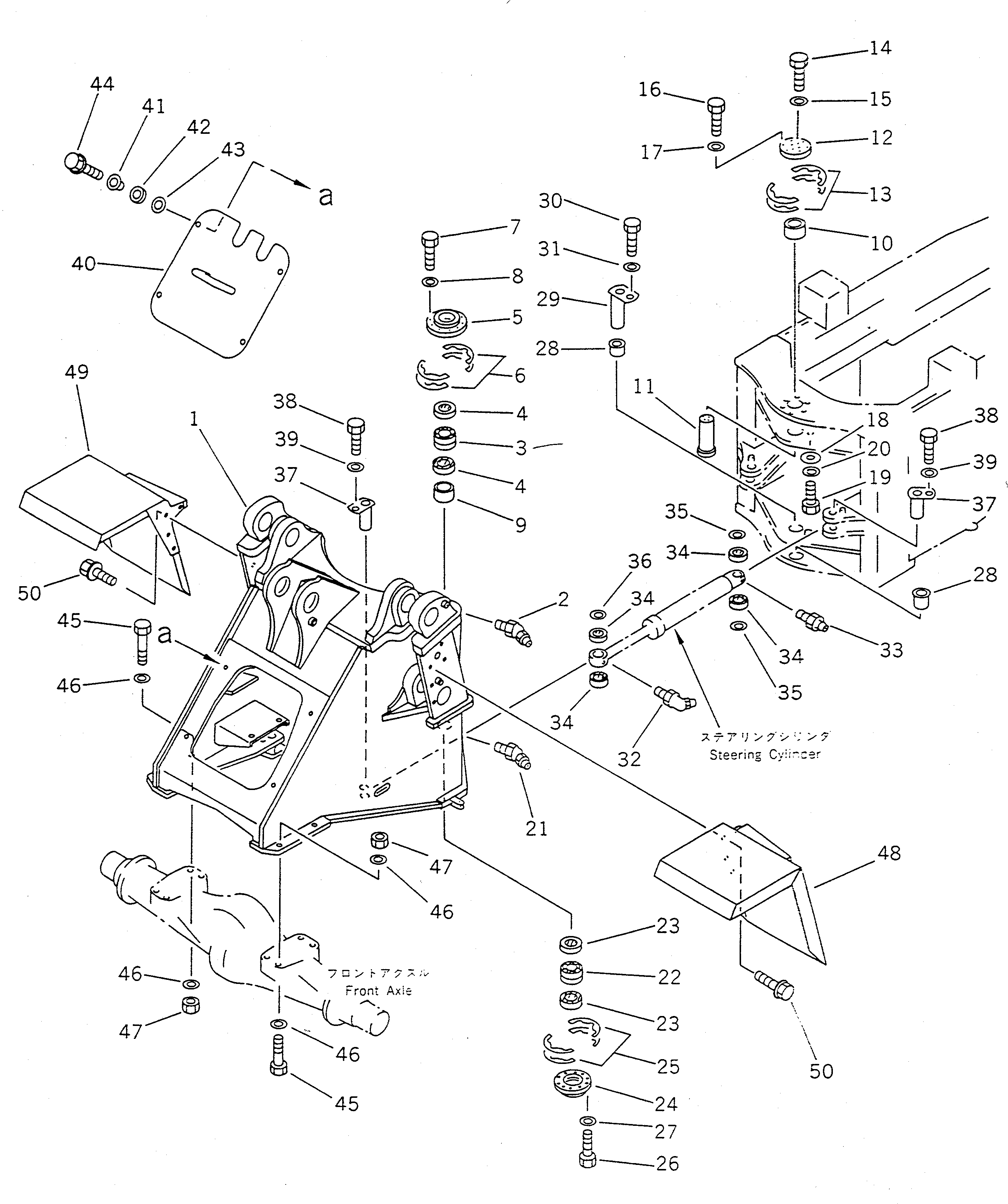 FRAME,FRONT 421-46-11201 KOMATSU