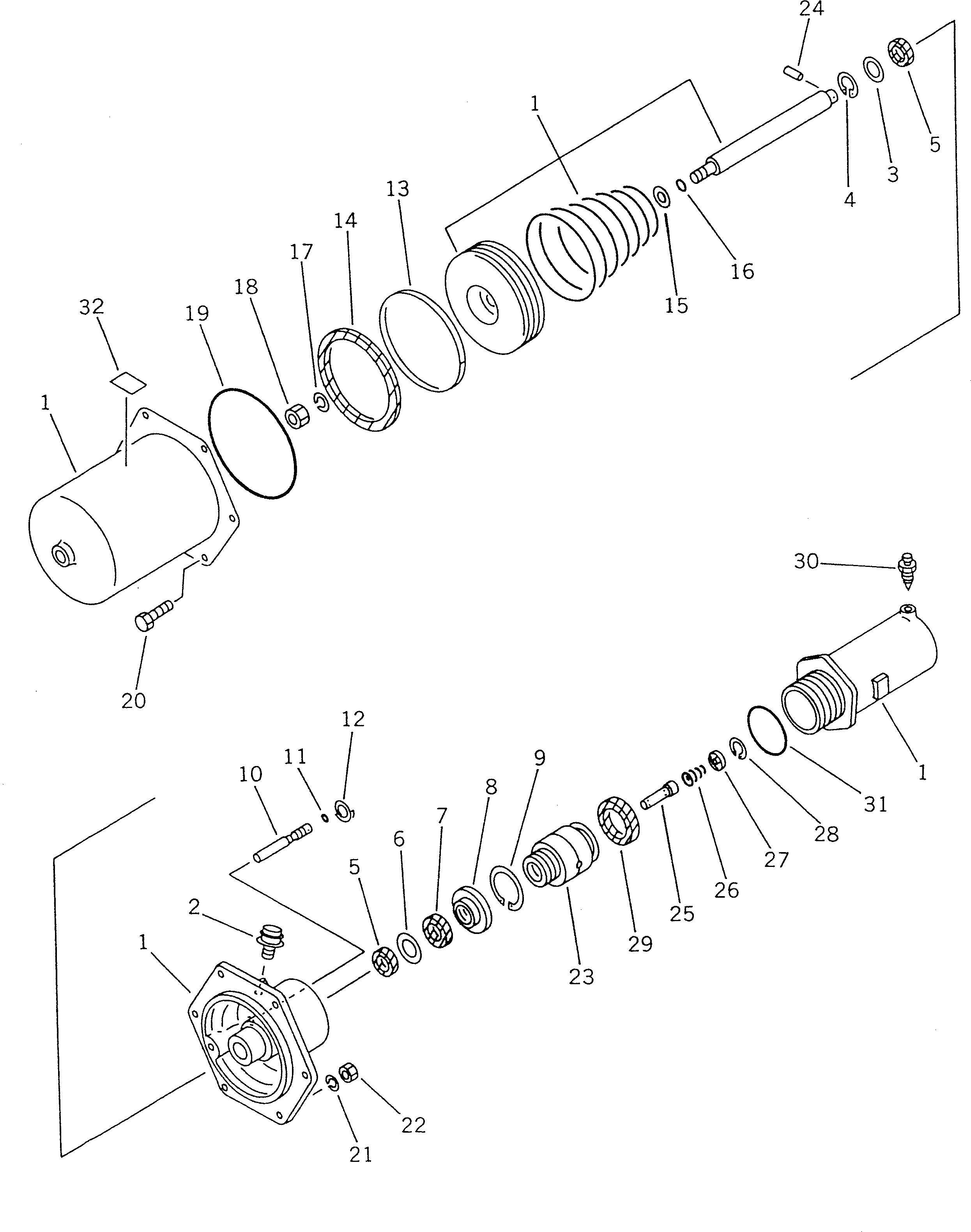 BRAKE CHAMBER ASS'Y 421-35-13200 KOMATSU