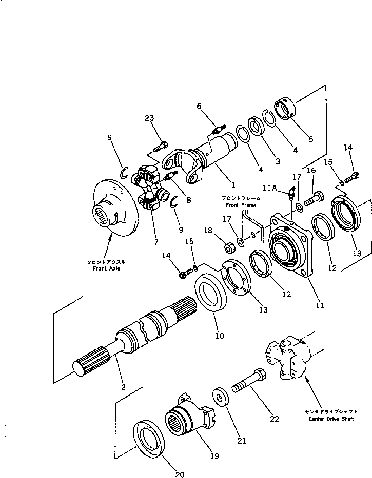 BEARING ASS'Y,FLANGE 423-20-15112 KOMATSU