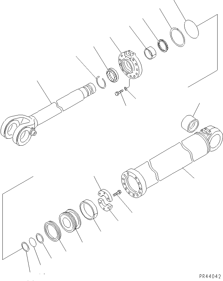 CYLINDER ASS'Y,LIFT 707-01-08601 KOMATSU