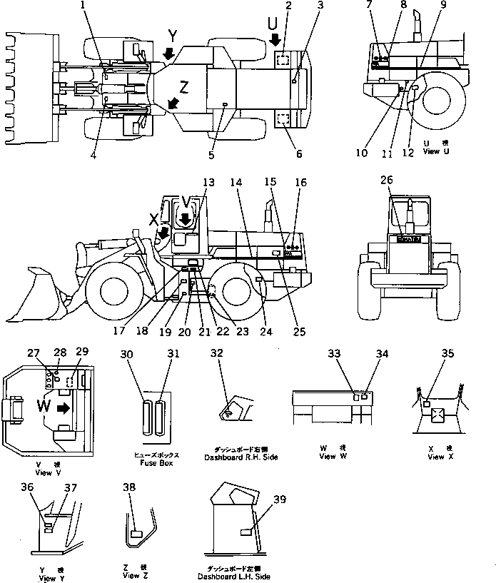 PLATE,(FOR EC) 09696-10082 KOMATSU