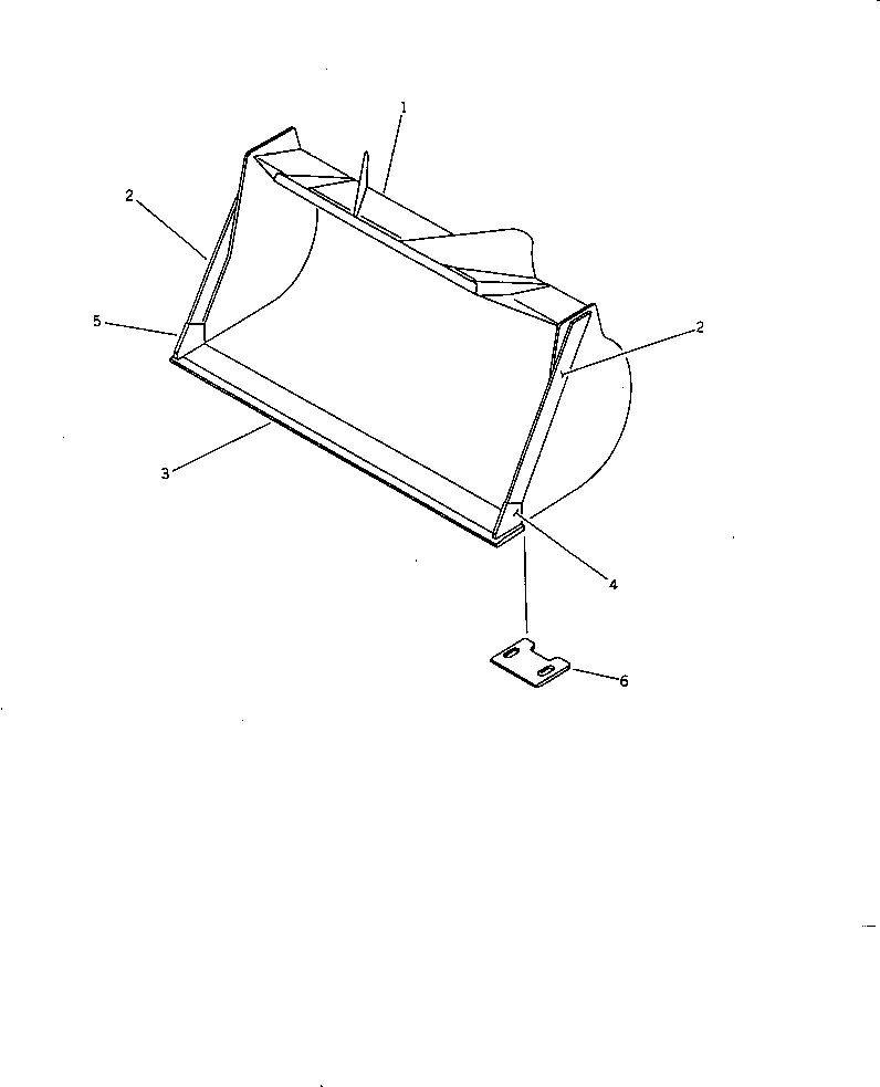 EDGE (WELDED) 424-70-12420 KOMATSU