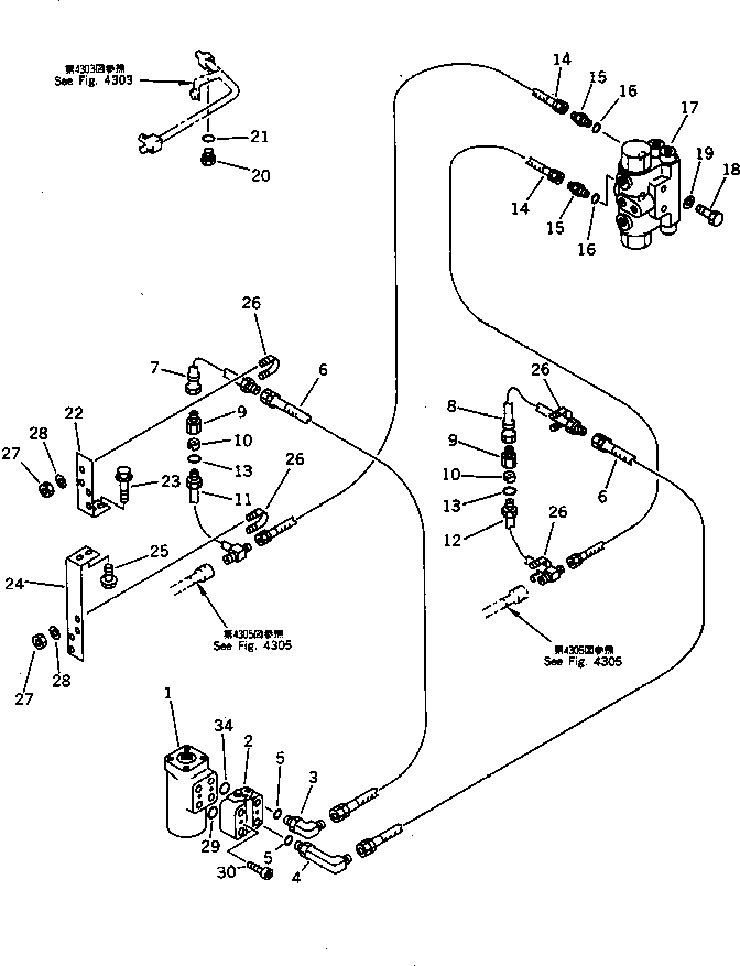 VALVE ASS'Y,CUSHION (418-64-15800) KOMATSU