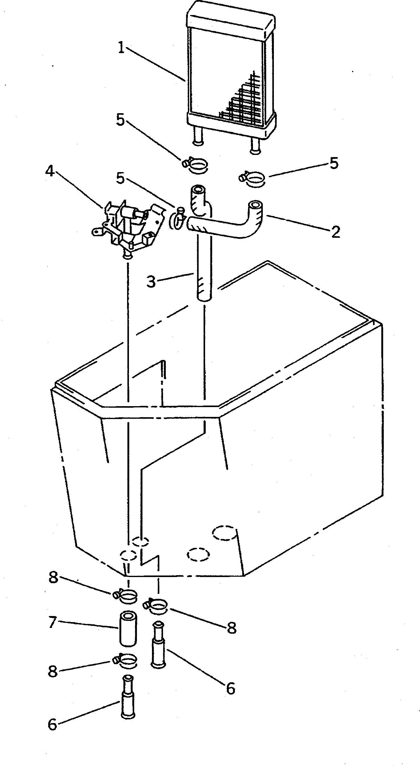AIR CONDITIONER A.,(FOR JOY STICK STEERING) (428-S33-2480) KOMATSU