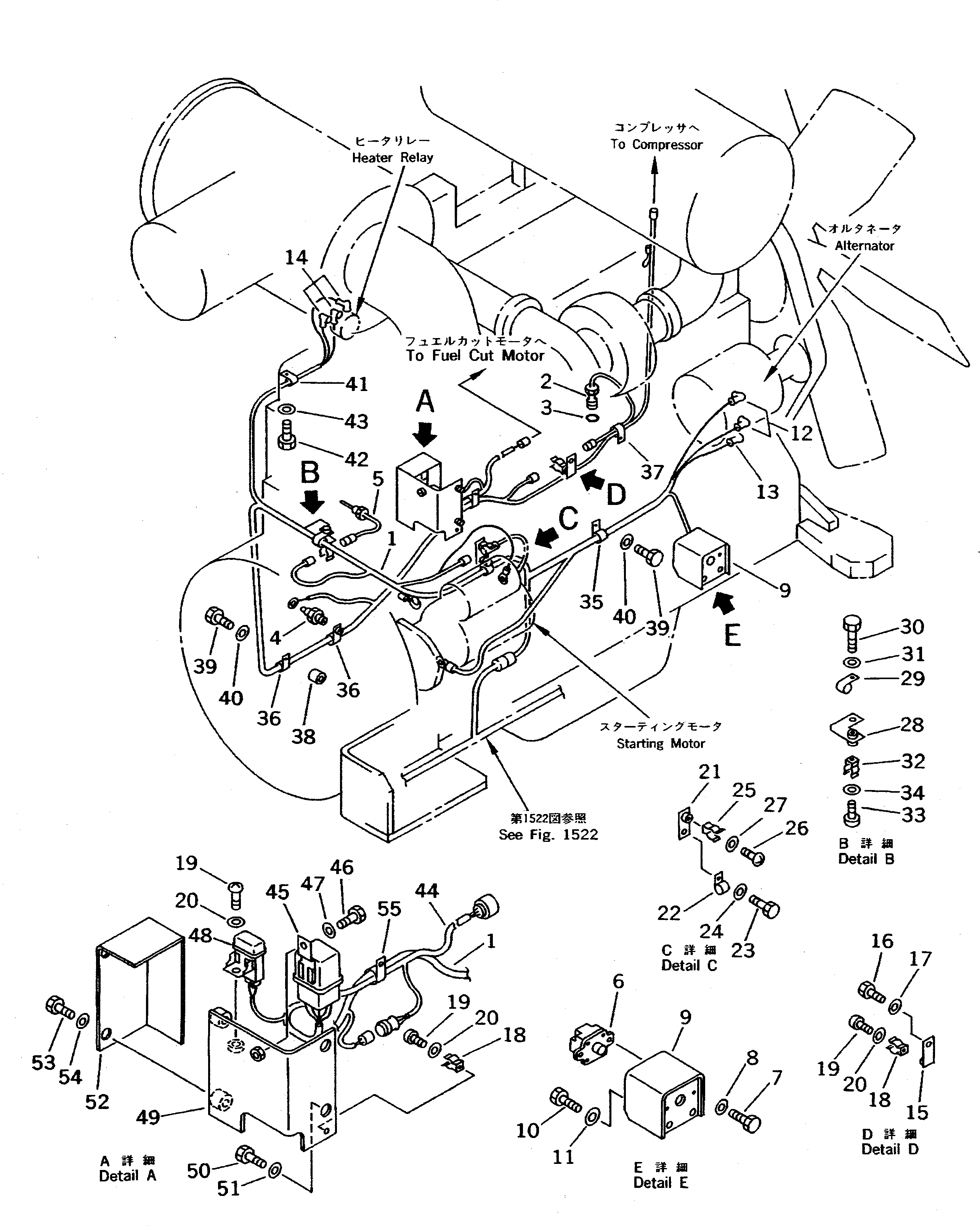 SENSOR,OIL LEVEL (\0\7861-91-4500) KOMATSU