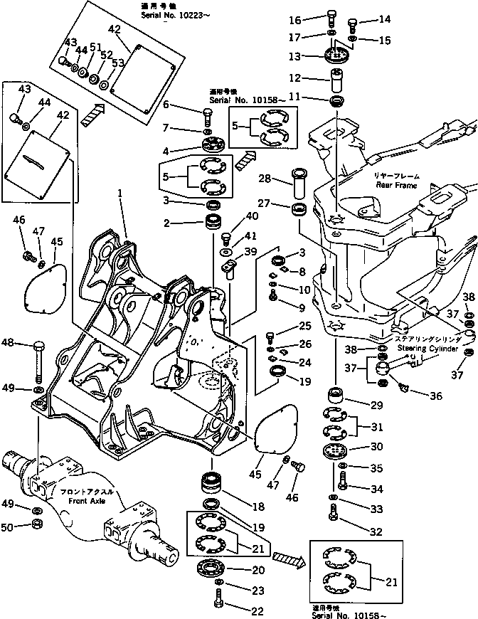 FRAME,FRONT 426-46-11113 KOMATSU