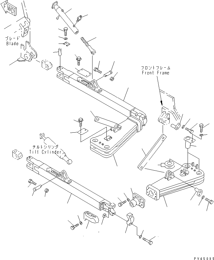CAP,R.H. 13F-70-21170 KOMATSU
