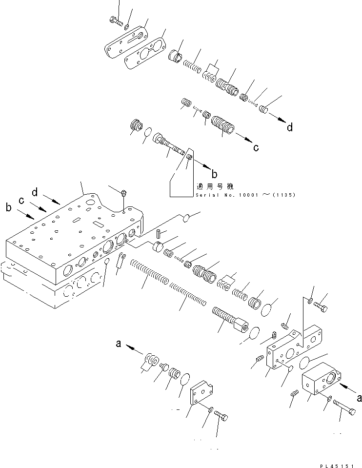 Клапан в сборе \0\428-15-00270 KOMATSU
