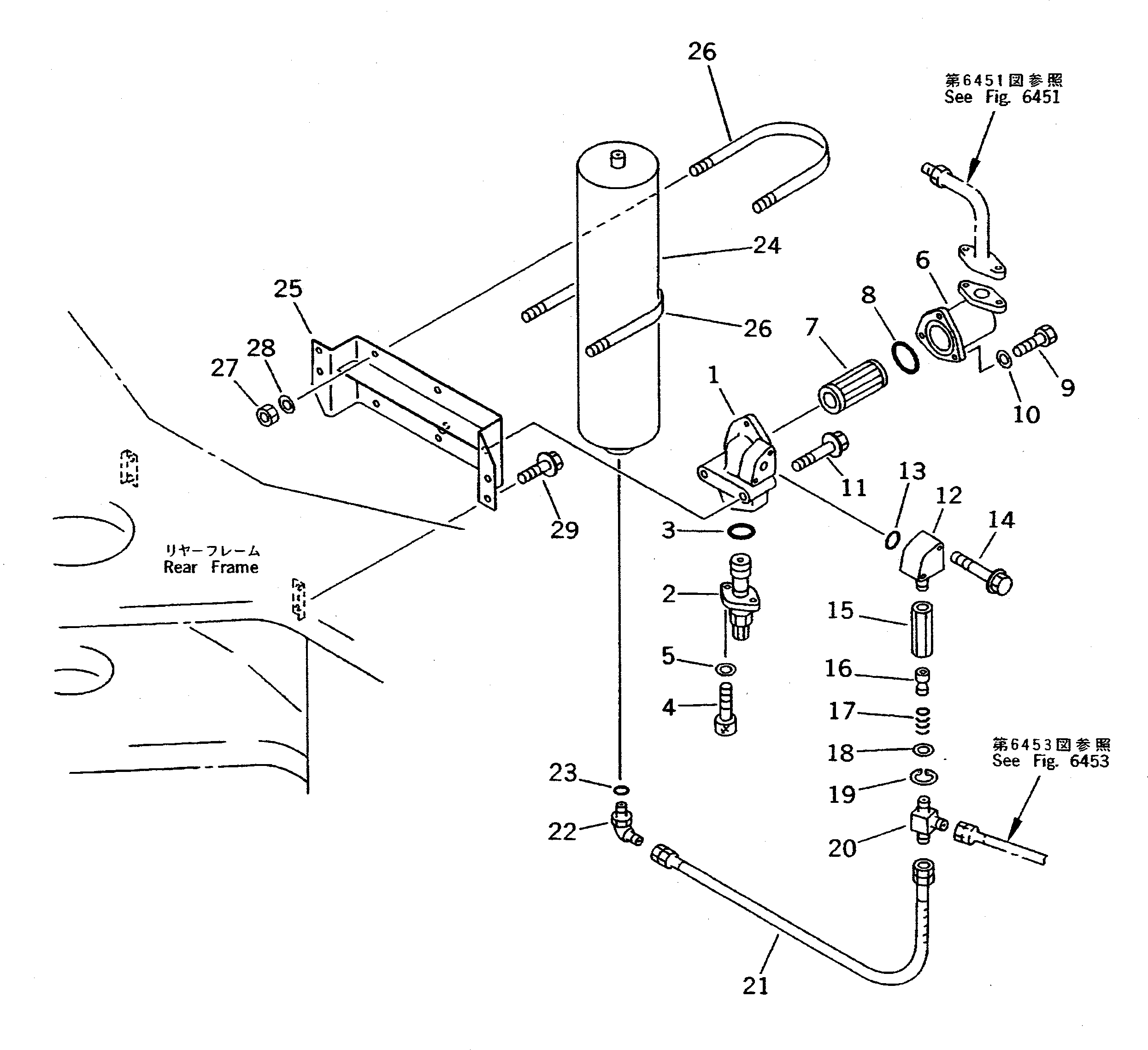 VALVE ASS'Y,RELIEF (SEE FIG.6231) (700-71-53000) KOMATSU