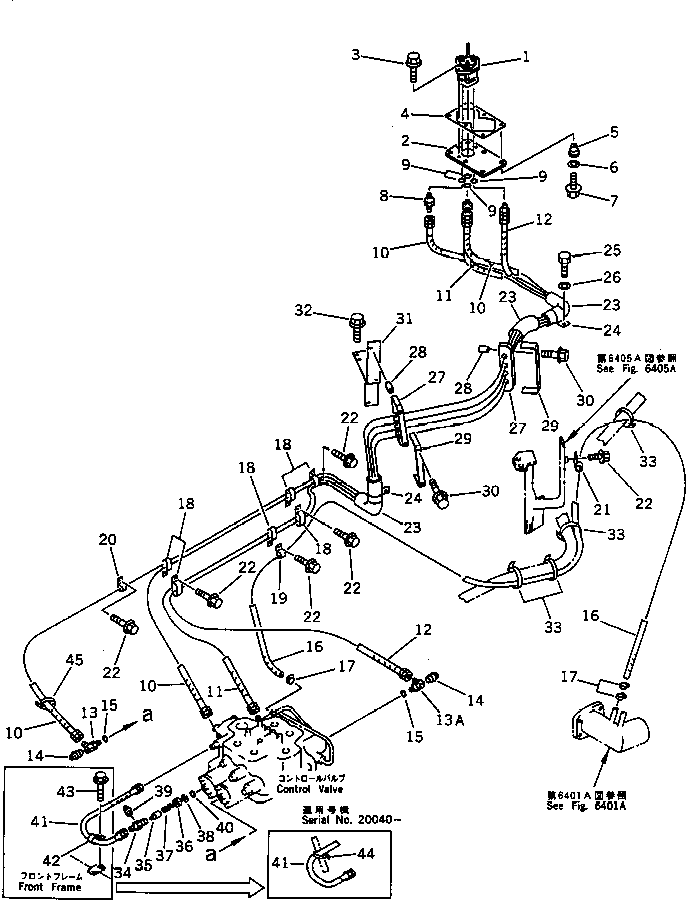 VALVE ASS'Y,P.P.C. (702-16-42004) KOMATSU