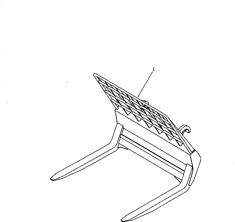 FORK,DUMPING 419-893-1101 KOMATSU