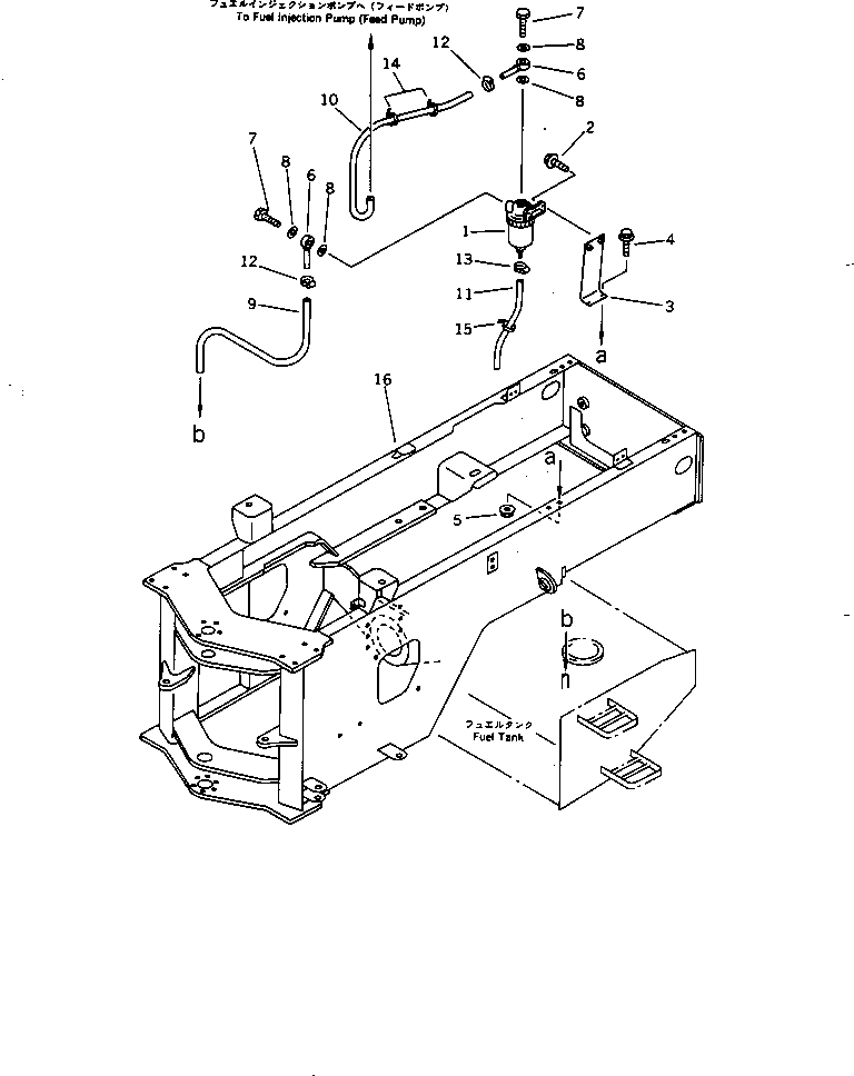 FRAME,(MODIFIED PART) 419-Z02-1131 KOMATSU