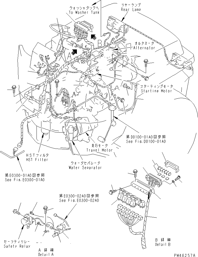 Жгут проводов 361-06-22150 KOMATSU
