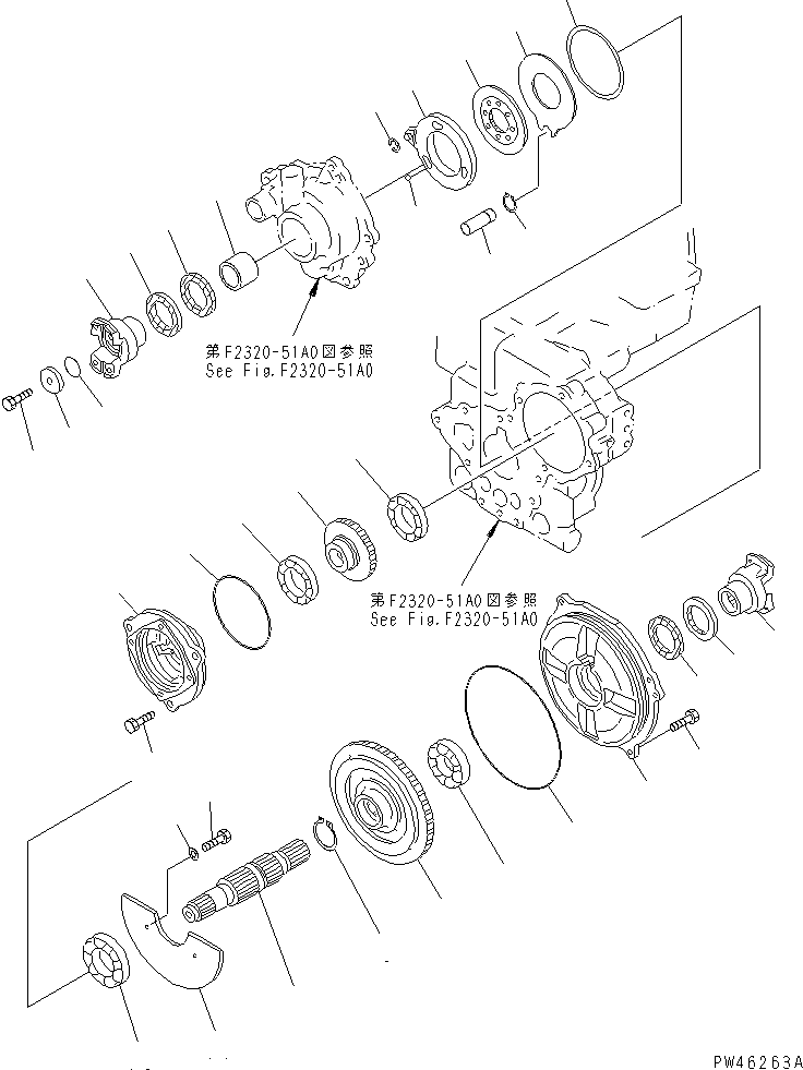 Муфта (\2\714-01-13650) KOMATSU