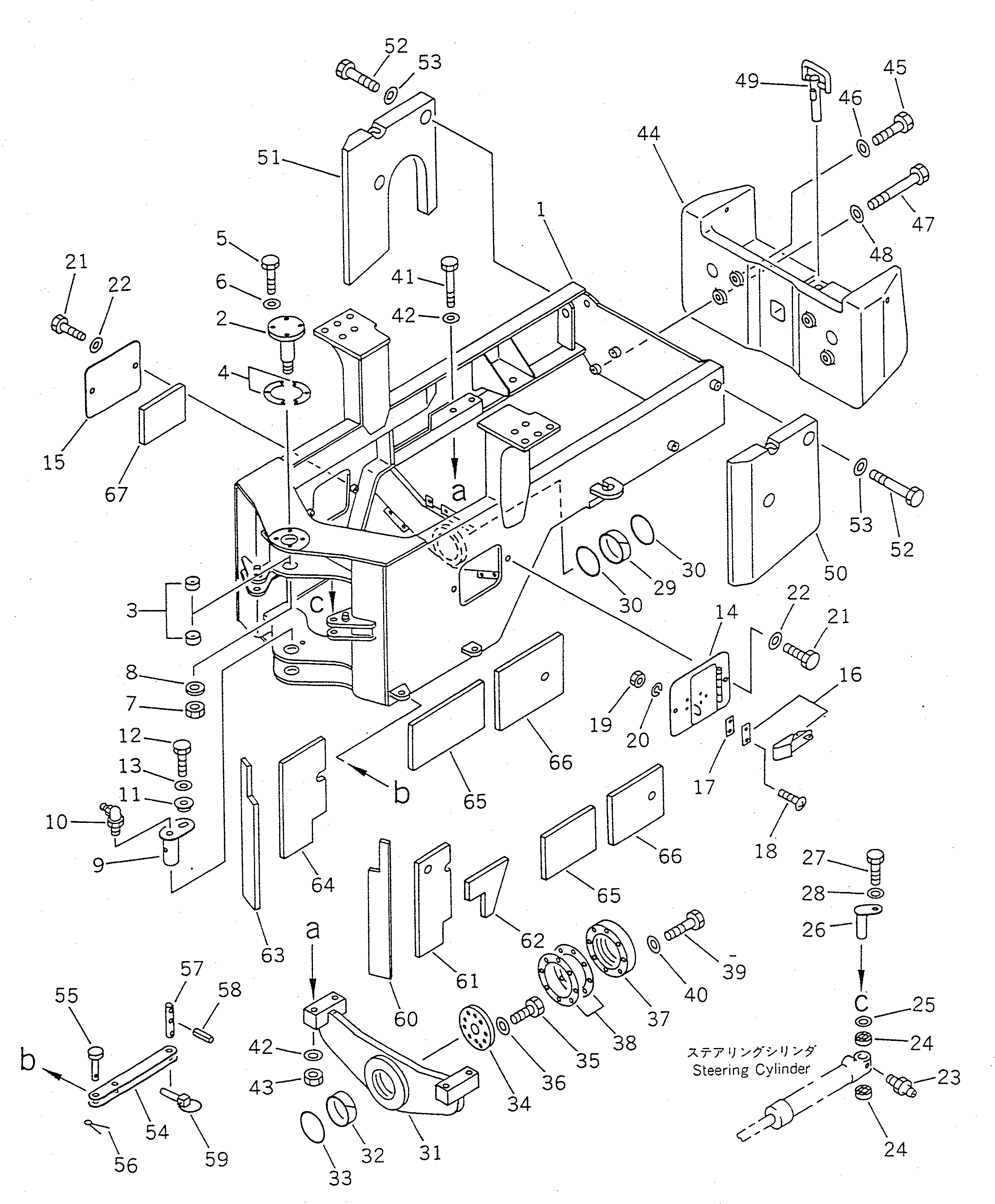 SHEET,R.H. 416-Z97-1540 KOMATSU