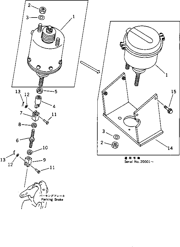 SPRING CYLINDER A. (423-43-17190) KOMATSU