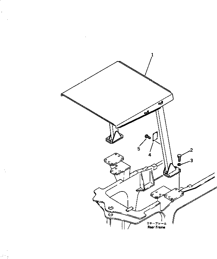 HEAD,GUARD (\2\421-922-1111) KOMATSU