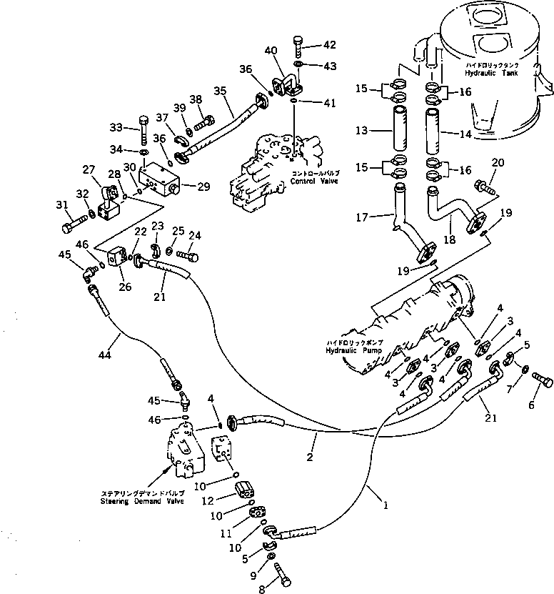 Шланг 423-62-11650 KOMATSU