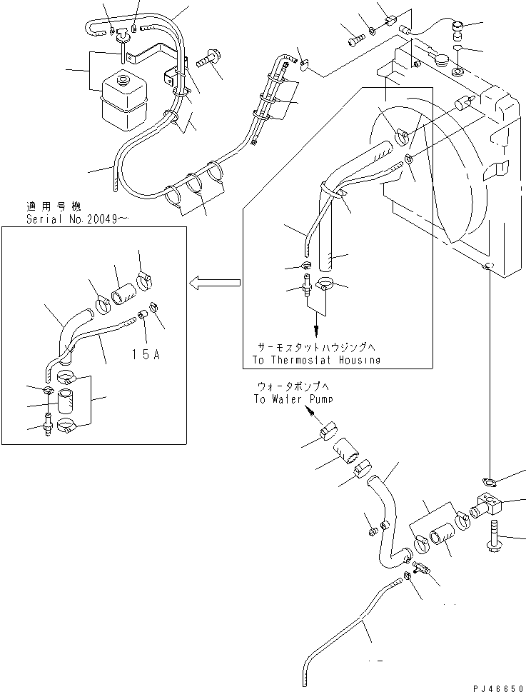 Шланг (\4\423-03-11511) KOMATSU