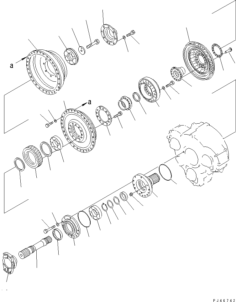 Гидротрансформатор в сборе (711-17-00210) KOMATSU
