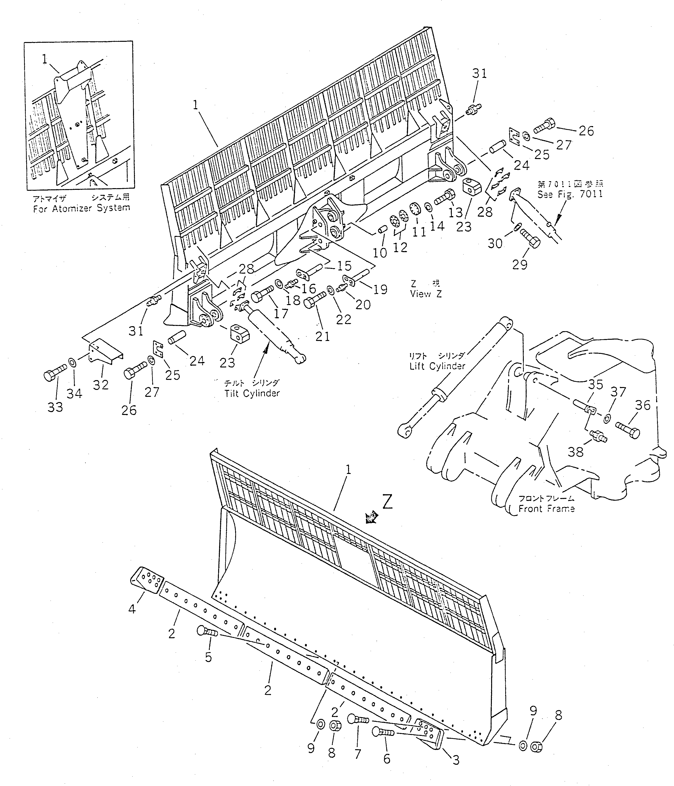 Болт 02090-21265 KOMATSU
