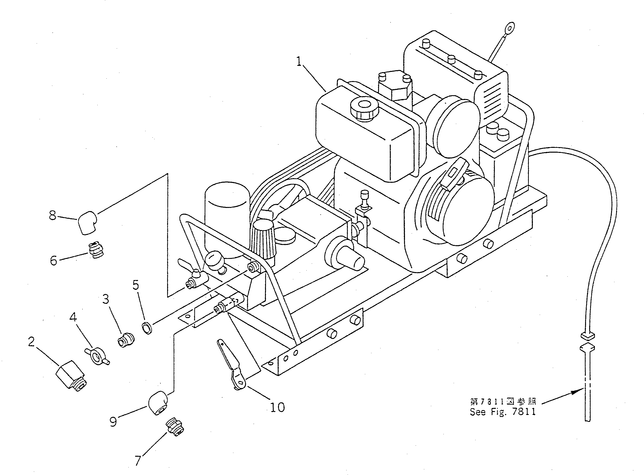 Гайка 41K-S92-1850 KOMATSU
