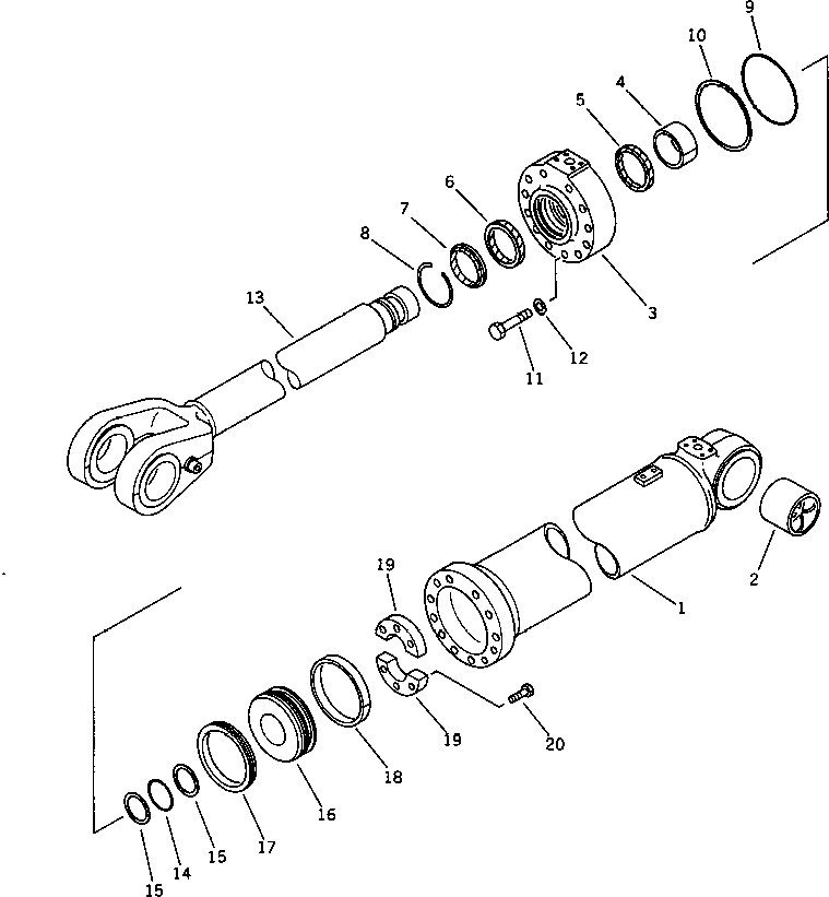 Сервисный комплект 707-99-74015 KOMATSU