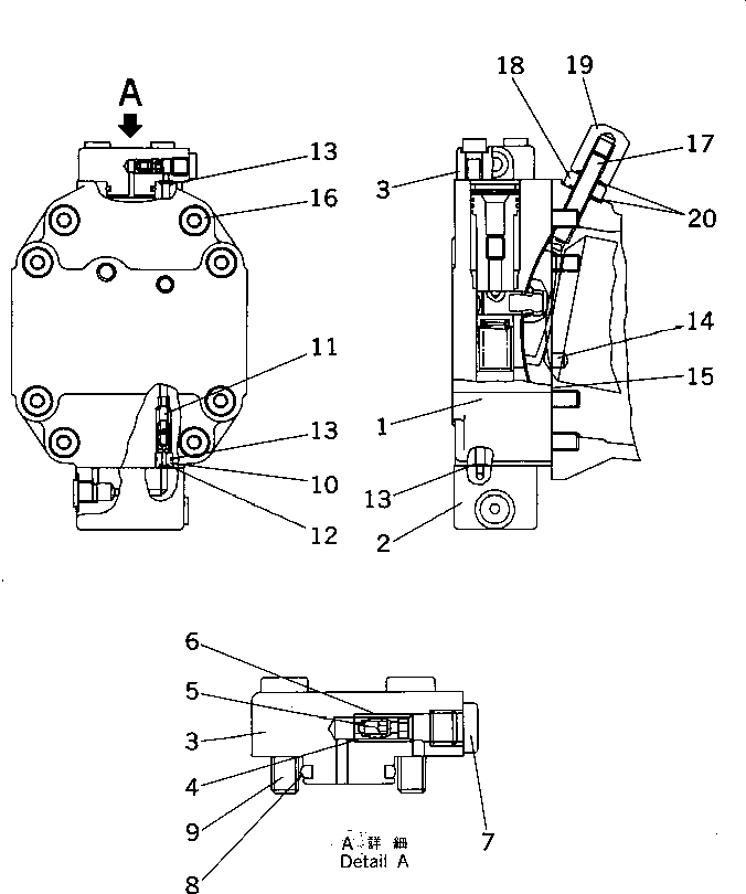 Регулятор в сборе (\7\UC4100373118) KOMATSU
