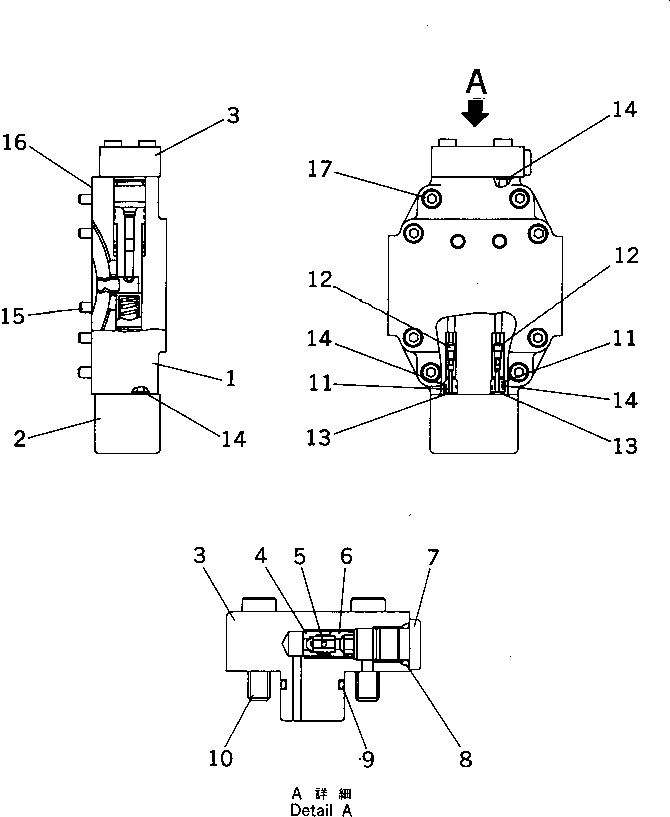 Регулятор в сборе (\7\UC4100353086) KOMATSU