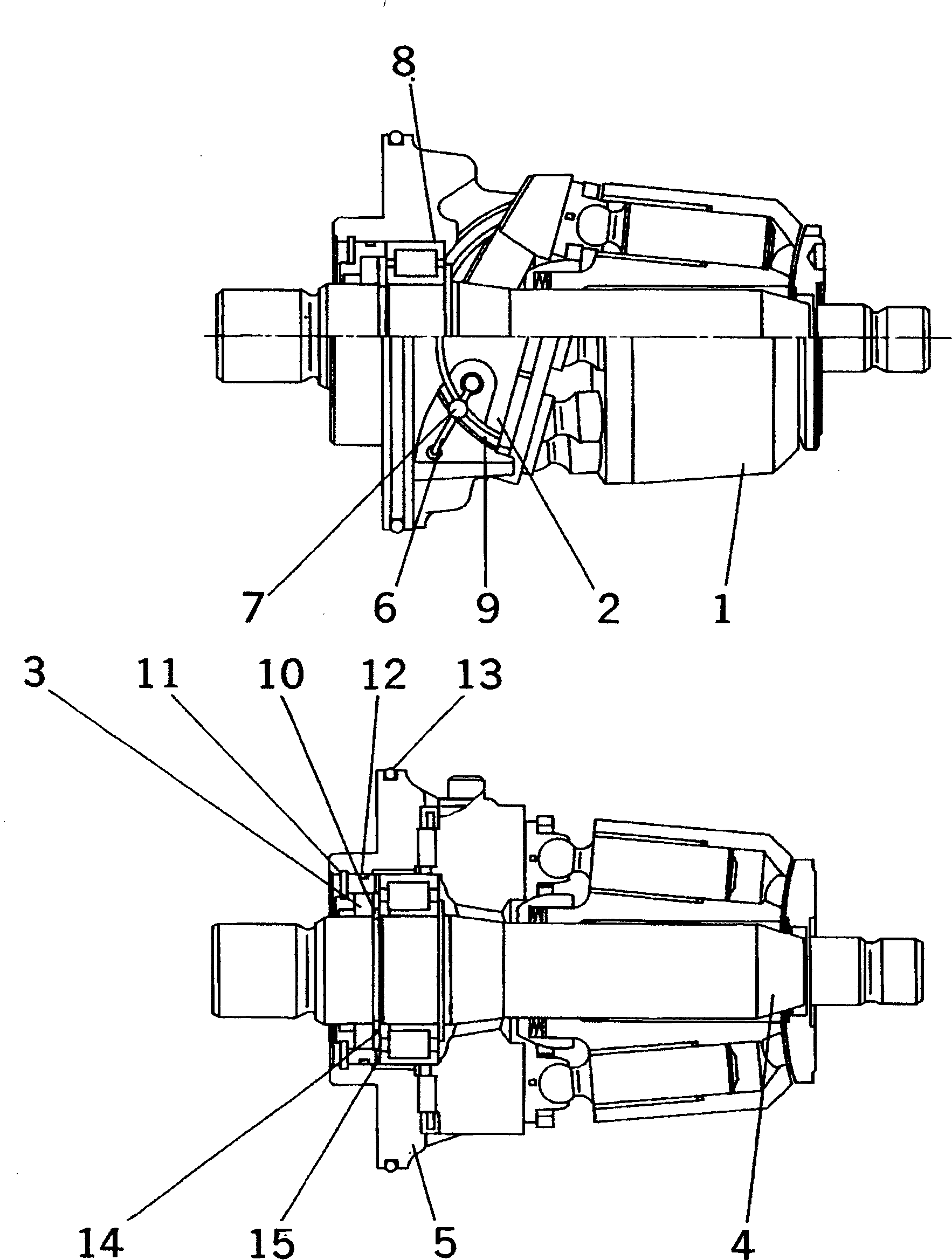 HANGER ASS'Y (\7\UC4100366385) KOMATSU