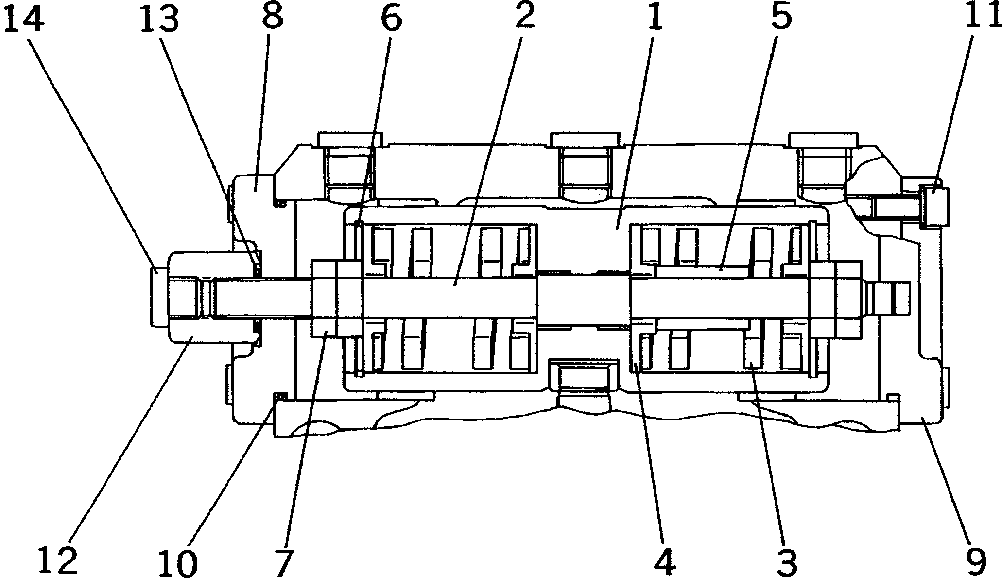 Фиксатор (\7\UC4100337222) KOMATSU