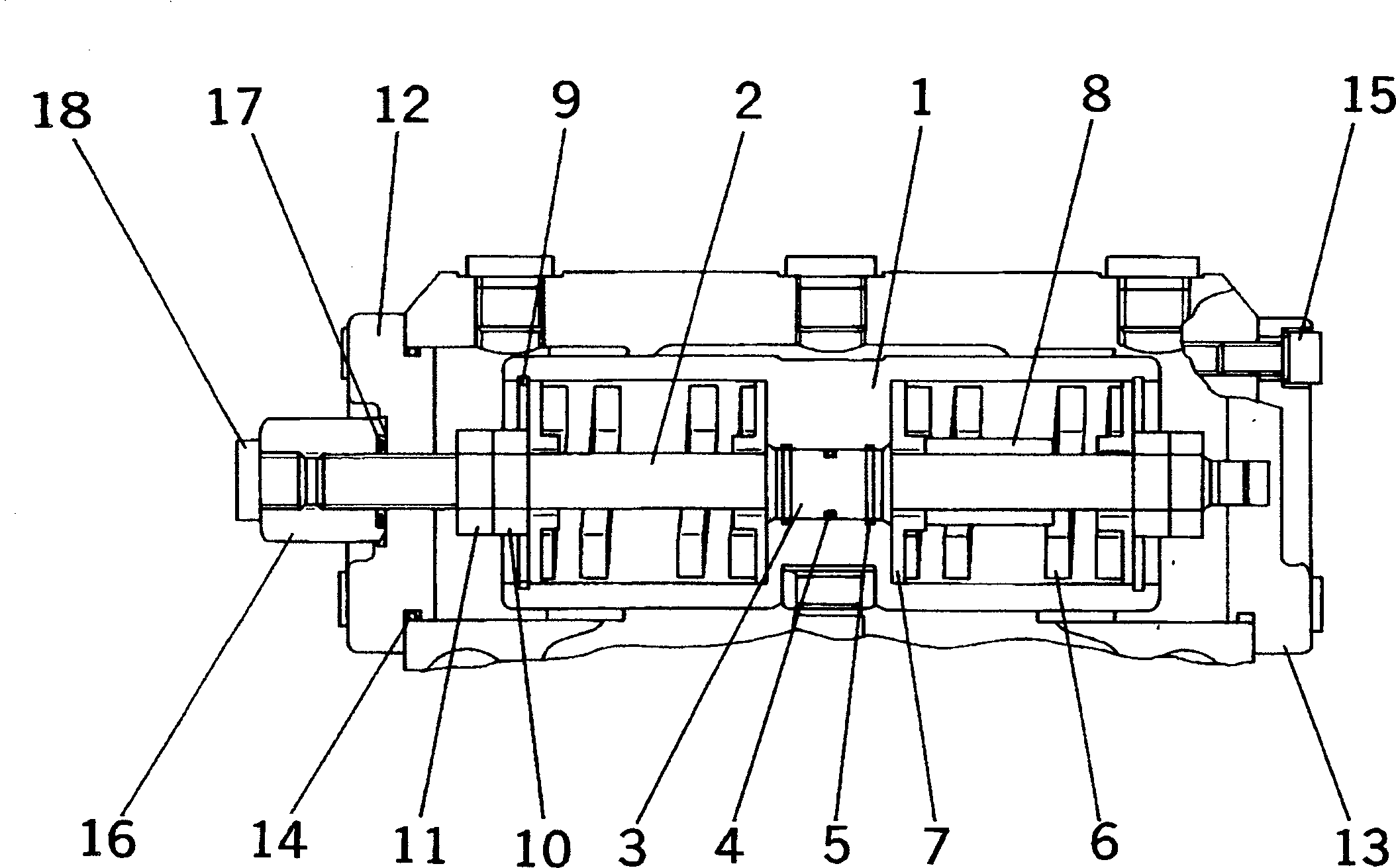 Гайка (\7\UC1100354046) KOMATSU