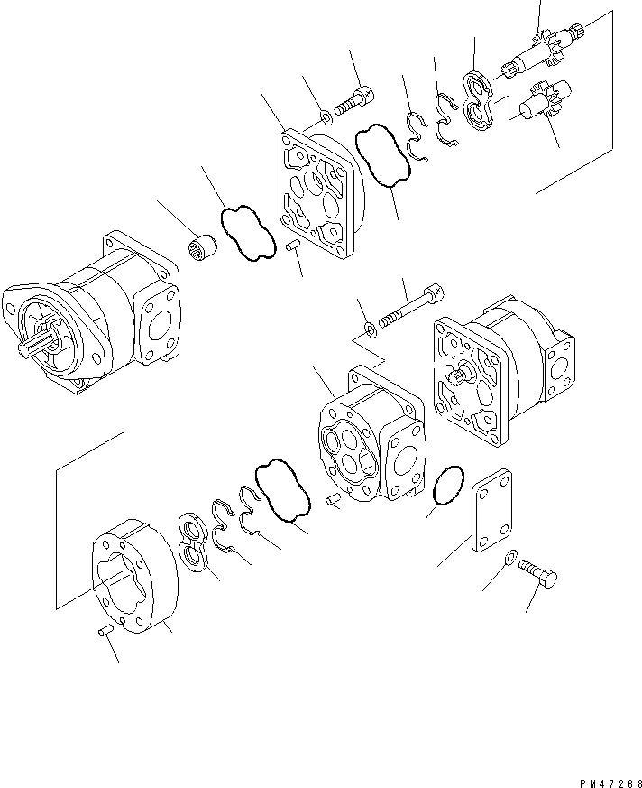 PUMP ASS'Y (SAL28) 705-11-29330 KOMATSU