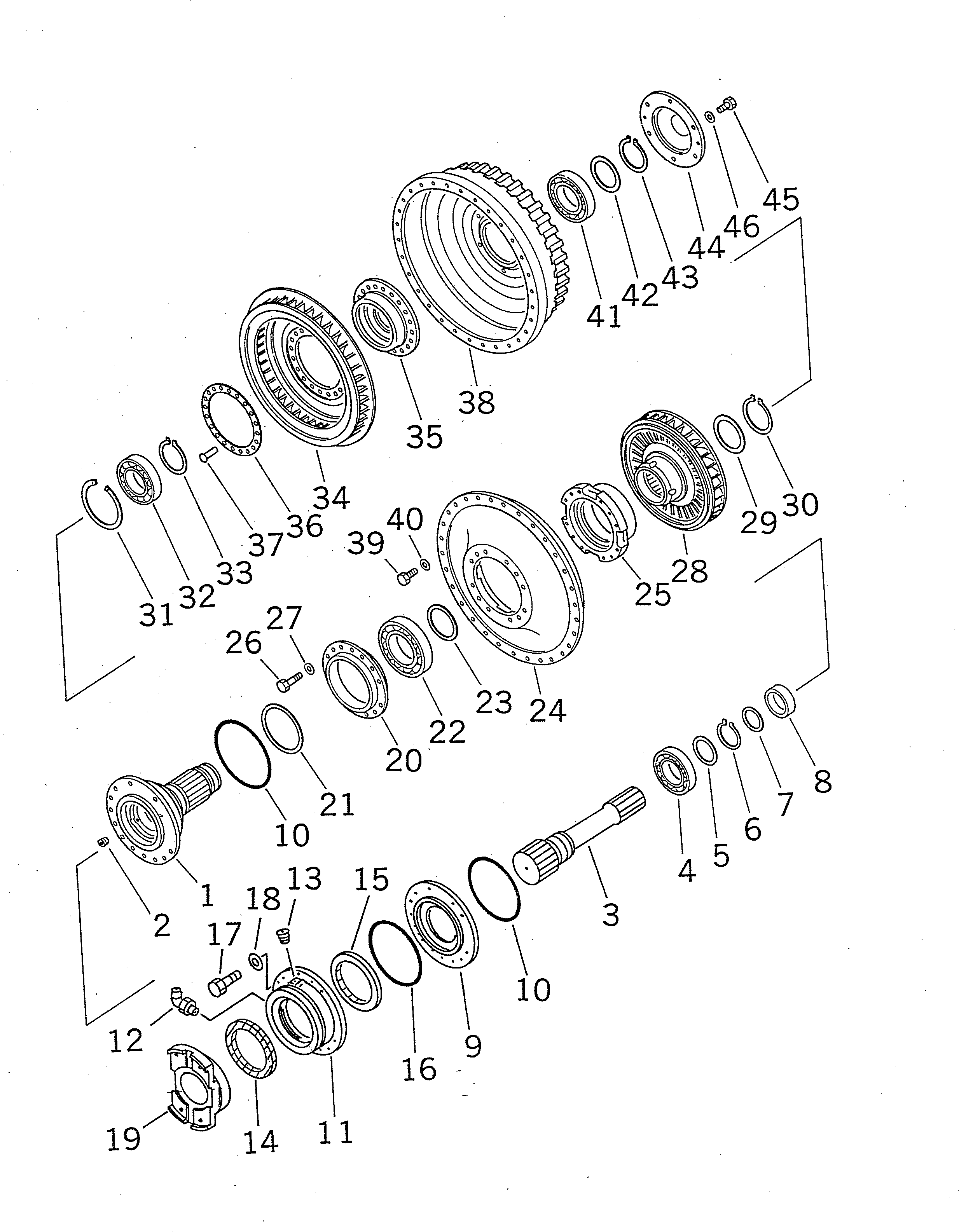 Подшипник 711-59-13360 KOMATSU