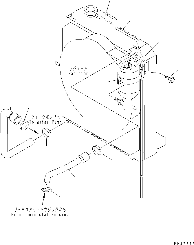 HOSE,INLET 416-03-22110 KOMATSU