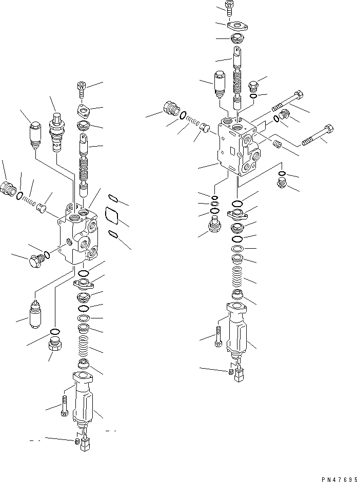 Управляющий клапан 700-82-83003 KOMATSU