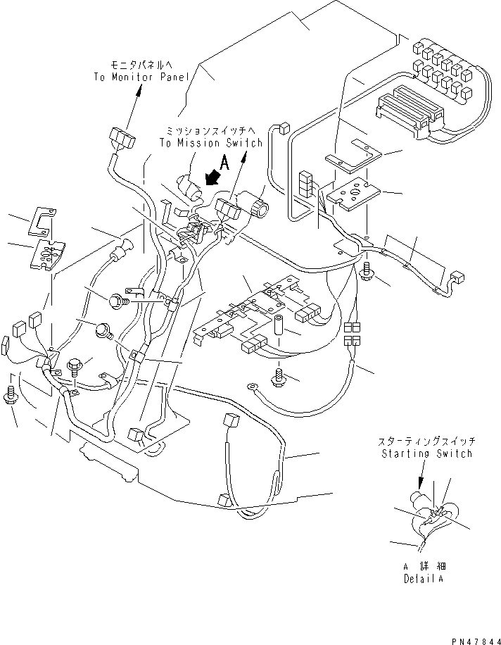 Жгут проводов 418-06-22260 KOMATSU
