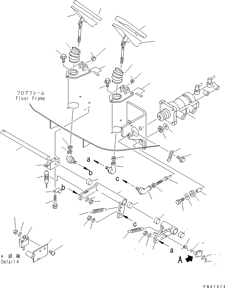 Цилиндр в сборе (418-43-27110) KOMATSU