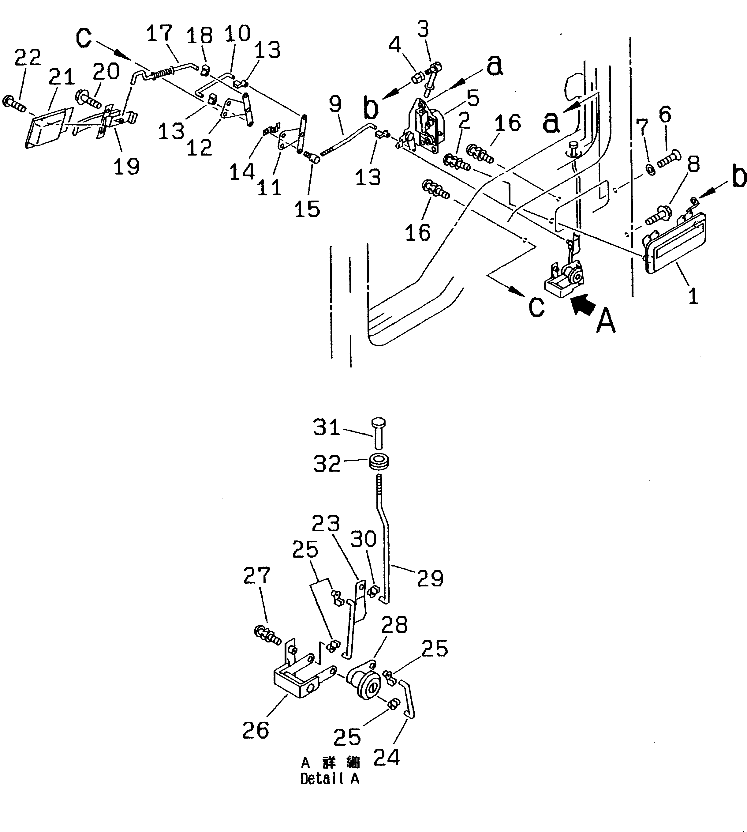 DOOR ASS'Y,R.H. (421-56-21800) KOMATSU
