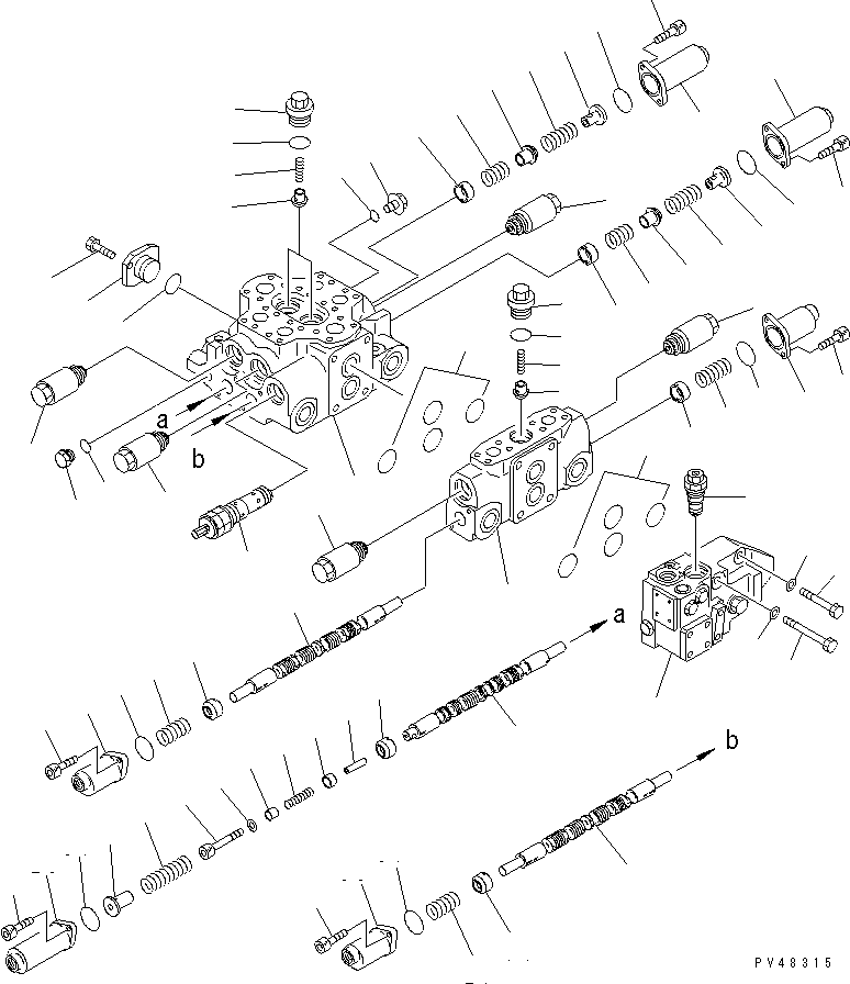 Предохранительный клапан (709-90-53100) KOMATSU
